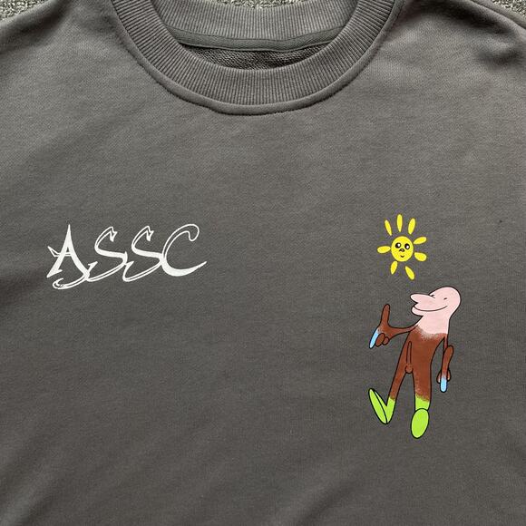 ANTI SOCIAL SOCIAL CLUB ASSC Crewneck in gray - Picture 3 of 6